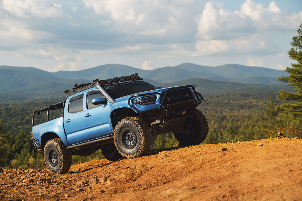 2019 Toyota Tacoma - Black Rhino XPLORER - Blue | Wheel Pros